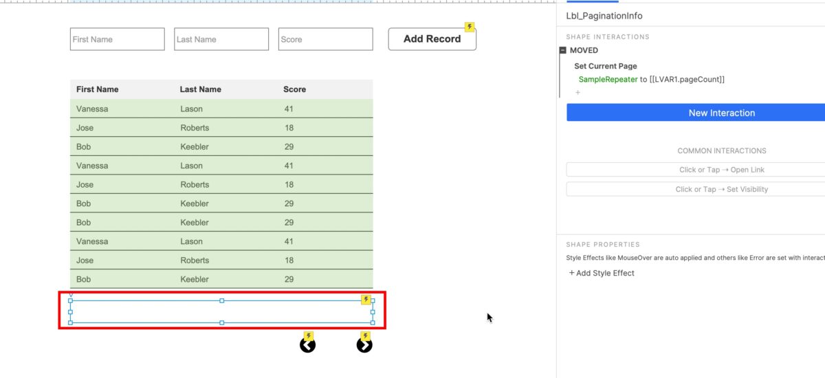 Axure Tutorial How to add an item to Axure Repeater?